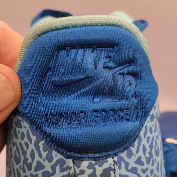 Nike Air lunar Force 1 LUX VT military blue women's size 9 - Picture 10 of 12